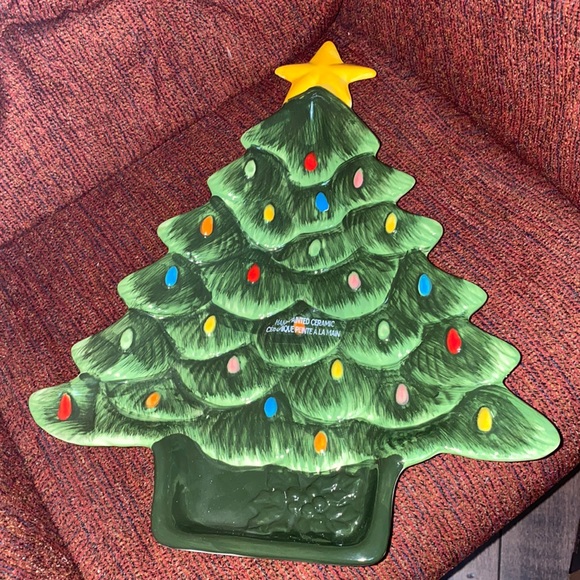 NEW Nostalgic Tree Plate - Mr. Christmas - Picture 2 of 4